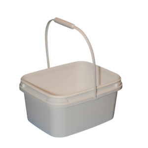 1 Gallon Tall Rectangular EZ Stor® Plastic Container with Handle